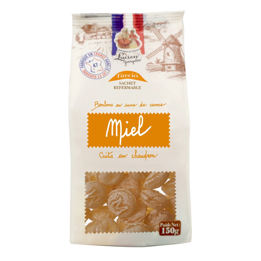 [3330720012234] LUCIEN GEORGELIN Bonbons arôme miel 150 g