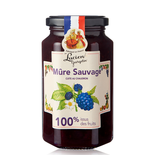 [3330720213068] LUCIEN GEORGELIN Confiture Mûres Sauvages 300 g
