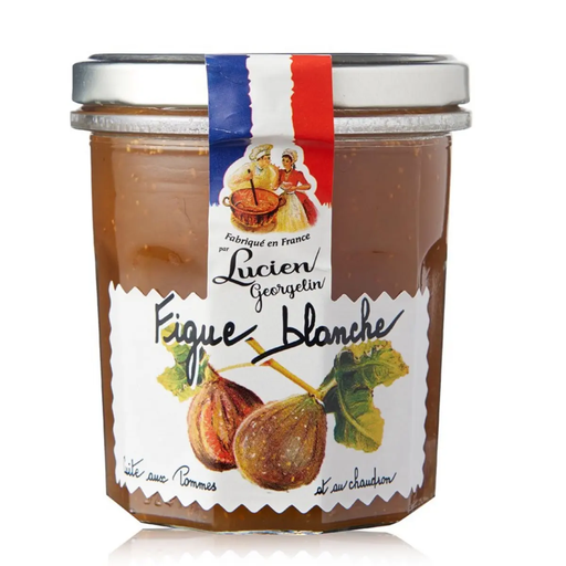[3330720251060] LUCIEN GEORGELIN Confiture de figue blanche cuite aux pommes et au chaudron 320 g