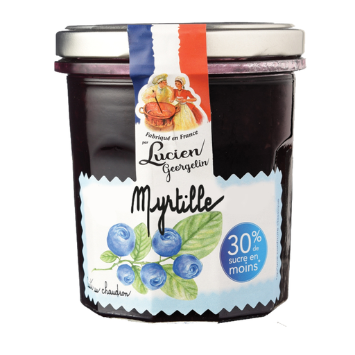 [3330720280114] LUCIEN GEORGELIN Confiture Allégée Myrtille 320 g