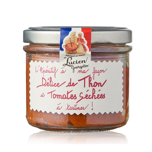 [3330720634368] LUCIEN GEORGELIN Spécialité à tartiner thon et tomate séchée 100 g