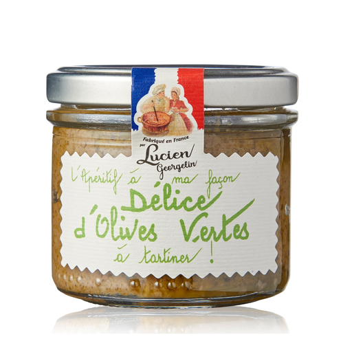[3330720650207] LUCIEN GEORGELIN Délice d'olives vertes à tartiner 100 g