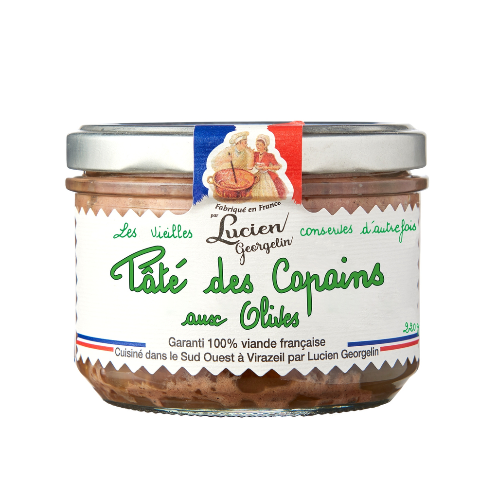 LUCIEN GEORGELIN Pâté des copains aux olives 220 g