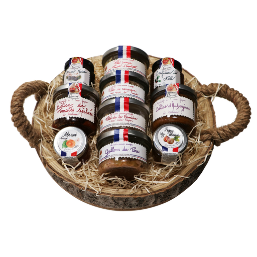 [3330720927729] LES RECETTES CUITES AU CHAUDRON Cofre Quentin V2 surtido de paté y mermeladas 630 g