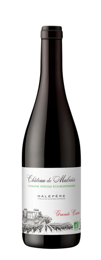[3331210000786] CHÂTEAU DE MALVIÈS De Grande Cuvée BIO, 2021 Malepère AOP Rouge 75 cl