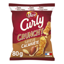 CURLY Crunchy biscuits soufflés à la cacahuète 80 g