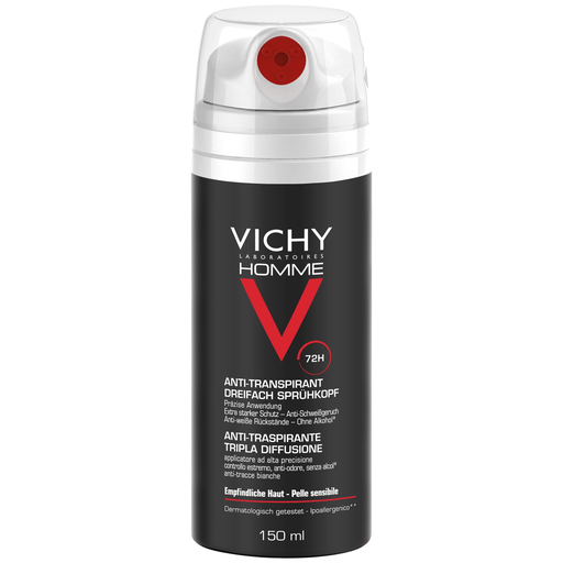 [3337871331405] VICHY LABORATOIRES Desodorante hombre antitranspirante triple difusión 150 ml