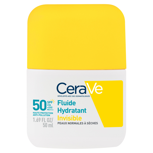 [3337875945660] CERAVE Fluide Invisible Hydratant Spf 50+ 50 ml