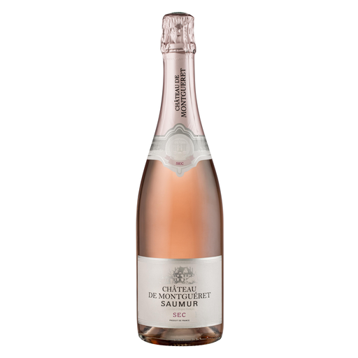 [3338580030023] CHÂTEAU DE MONTGUÉRET Saumur AOP Rosé Effervescent 75 cl