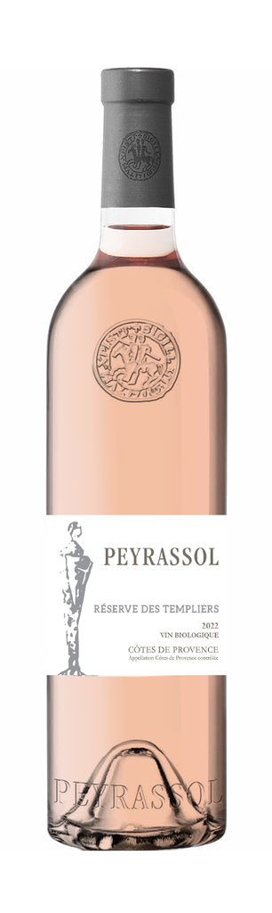 PEYRASSOL Réserve des Templiers 2022 Côtes de Provence AOP Rosé 75 cl