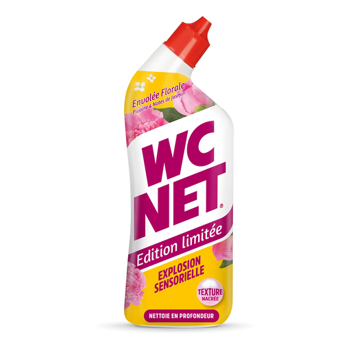 [3346020036443] WC NET Toilet Gel Sensory Explosion Floral Flight Peony & Jasmine 750 ml