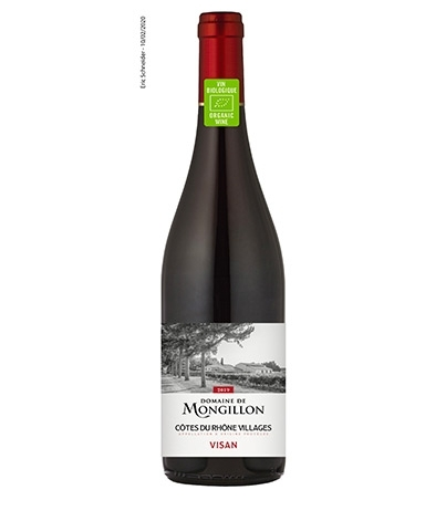 [3357400314006] VILLAGES Domaine de Mongillon BIO, 2019 Côtes du Rhône Visan AOP Rouge 75 cl