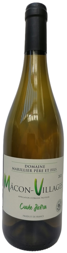 [3363040803053] VILLAGES Domaine Marillier Père et Fils Cuvée Jicéra 2021 Mâcon AOP Branco Seco 75 cl
