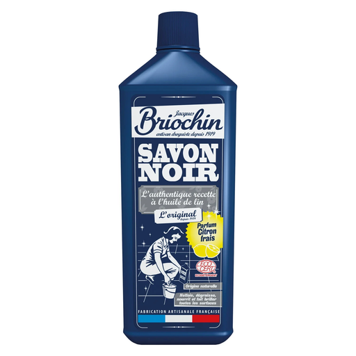 [3383482299030] BRIOCHIN Savon noir liquide écologique citron 1 L