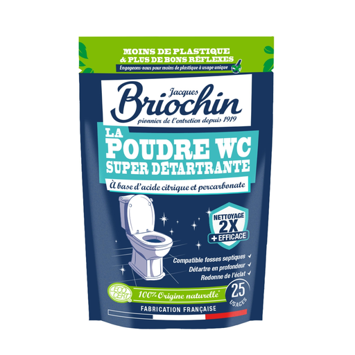 [3383482304628] BRIOCHIN Poudre WC Super Détartrante Effet Effervescent 500 g