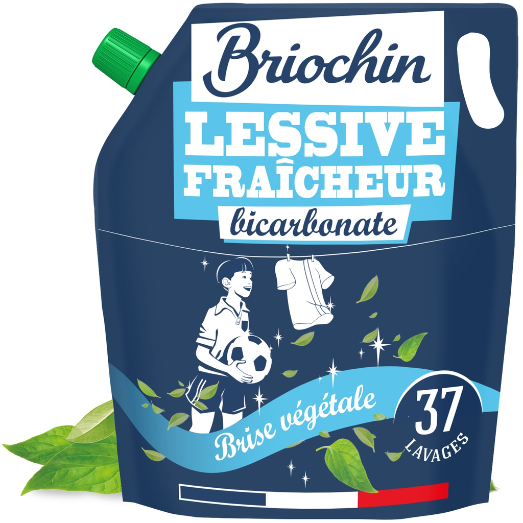 BRIOCHIN Detergente Líquido con Bicarbonato de Sodio 1,7 L