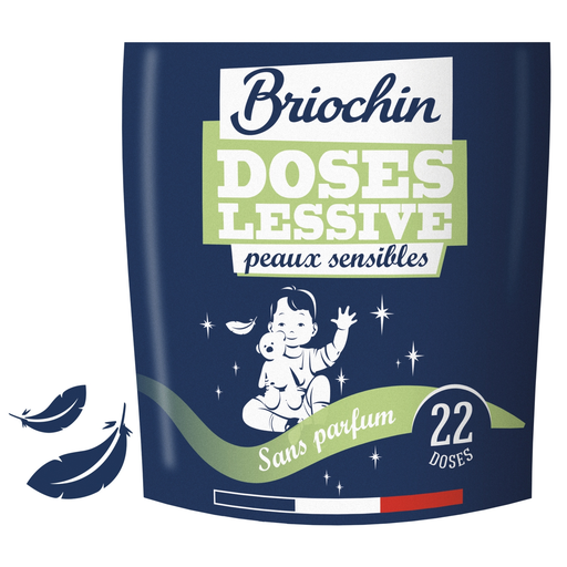 [3383482307933] BRIOCHIN Detergente Líquido Pieles Sensibles Sin Perfume 336 ml