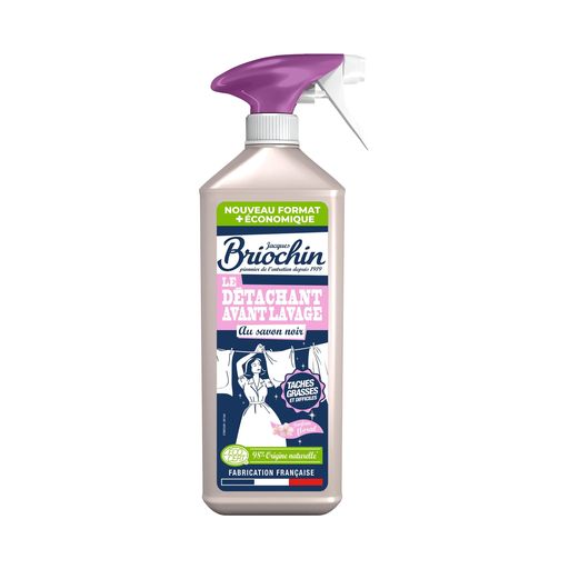 [3383482309609] BRIOCHIN Black Soap Stain Remover Pre-Wash Spray For Grease And Tough Stains 0.7 L