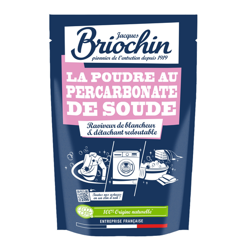 [3383482309791] JACQUES BRIOCHIN Poudre au percarbonate de soude Ecocert 500 g