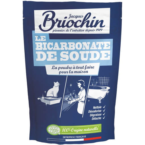 [3383482310926] JACQUES BRIOCHIN Bicarbonate de Soude Nettoie Désodorise Dégraisse Détache 450 g
