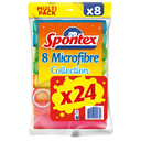 SPONTEX Paños de Microfibra Collection 24 unidades