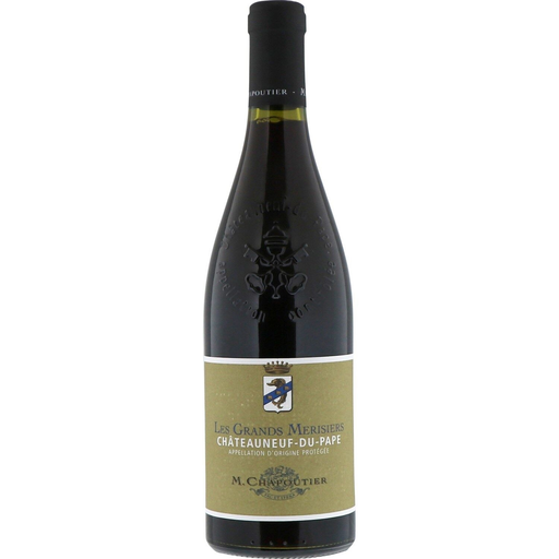 [3391184190050] M. CHAPOUTIER LES GRANDS MERISIERS Red Wine Rhône Valley Châteauneuf du Pape Grenache Syrah Mourvèdre 75 cl