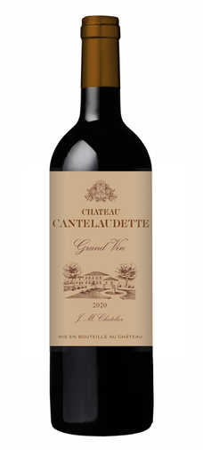 [3397254880012] CHÂTEAU CANTELAUDETTE Grand Vin 2020 Graves de Vayres AOP Tinto 75 cl