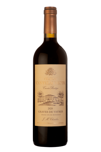 [3397254990087] CHÂTEAU CANTELAUDETTE Cuvée Prestige 2020 Graves De Vayres Vinho Tinto De Bordéus 75 cl