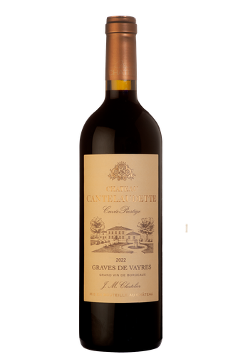 [3397254990117] CHÂTEAU CANTELAUDETTE Cuvée Prestige 2022 Graves de Vayres AOP Tinto 75 cl