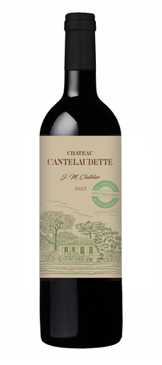 [3397256000005] CHÂTEAU CANTELAUDETTE Graves de Vayres AOP Tinto 75 cl