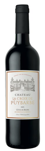 [3412911021208] CHATEAU LA CROIX DE PUYBARBE Côtes de Bourg AOP Tinto 75 cl