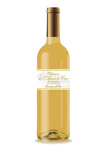 [3414270000009] DOMAINE DE L'ANCIENNE CURE Grains d'Or BIO 2023 Montbazillac AOP Branco Doce 75 cl