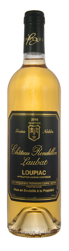 [3414540510757] Château Rondillon Cuvée Laubat BIO 2021 Loupiac AOP Vinho Branco Doce 75 cl