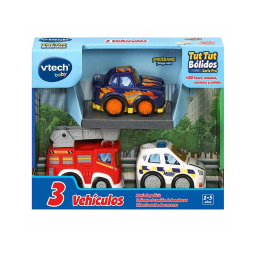 [3417764205225] VTECH Vehicle Set 3 Pieces 8 x 9 x 5.5 cm