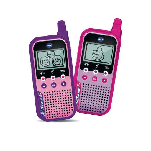[3417765185557] VTECH Kidi Talkie Rosa, lote de 2 walkie talkies