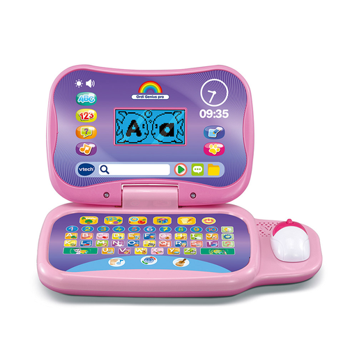 [3417765248559] VTECH Computador Genius Pro Rosa 3 a 7 Anos