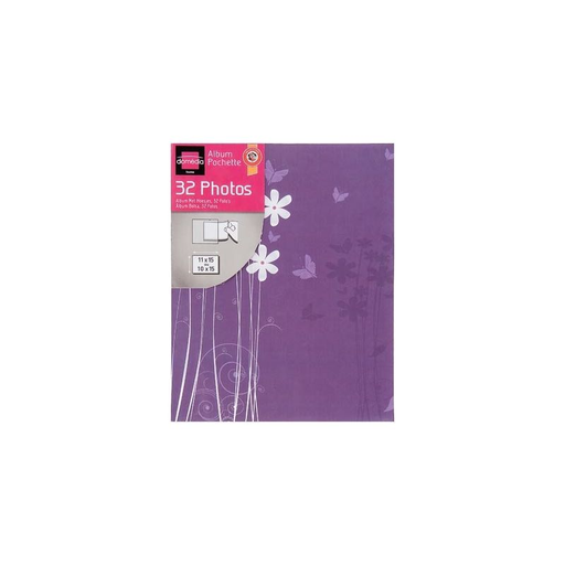 [3250391338276] DOMEDIA Photo Album 32 Photos 11.5X15