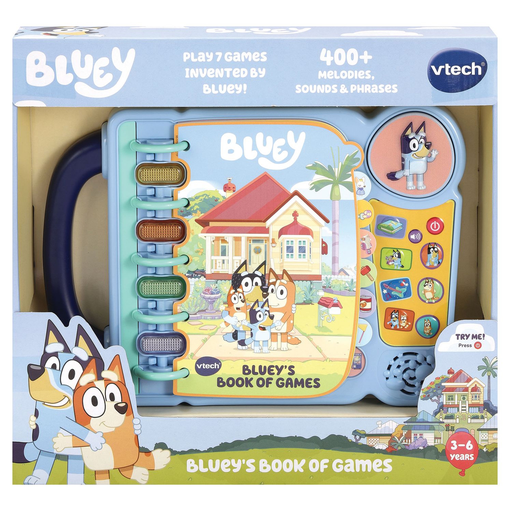 [3417765412059] VTECH Brinquedo o meu livro interativo Bluey le jouet