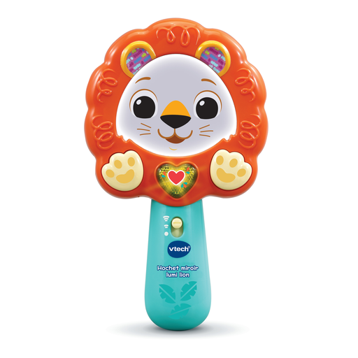 [3417765518058] VTECH Light-Up Lion Mirror Rattle 9-36 months