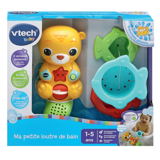 [3417765629051] VTECH Ma petite loutre de bain toy and accessories