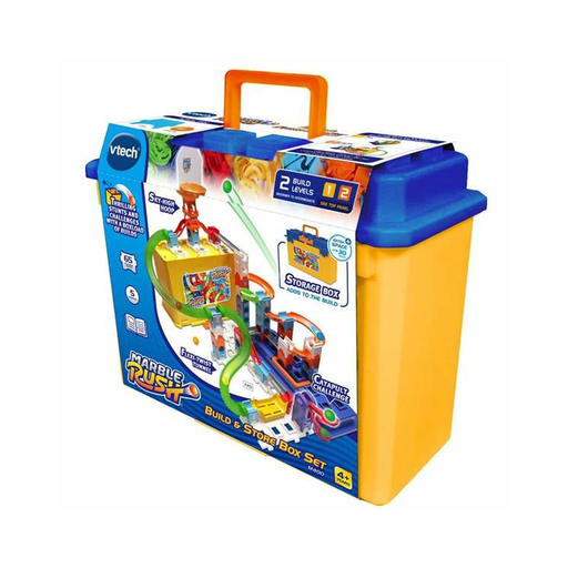 [3417765717222] VTECH Marble Rush Storage Box Race Track 70 pieces