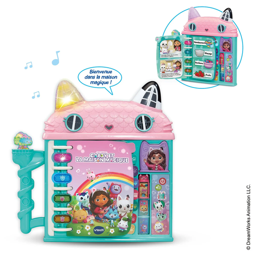 [3417765827051] VTECH Livro educativo Gabby e a Casa Mágica l'unité