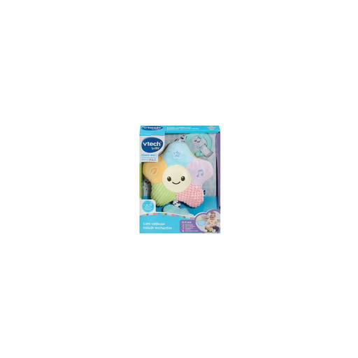 [3417765872051] VTECH Musical Plush Flower Night Light Multicolour
