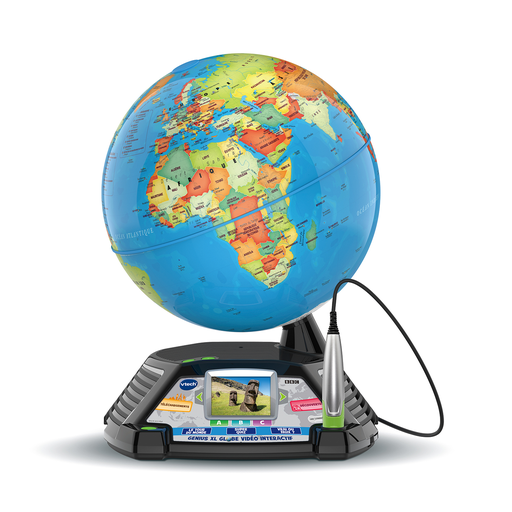 [3417766054050] VTECH Globe terrestre genius XL Vidéo intéractif le globe
