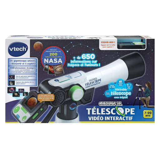 [3417766145055] VTECH Genius XL Interactive Video Telescope