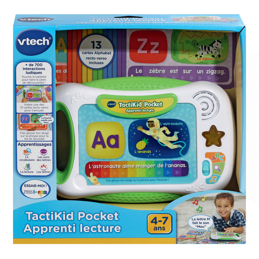[3417766168054] VTECH Tactikid pocket apprenti'lecture