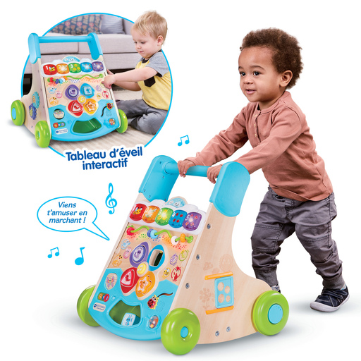 [3417766196057] VTECH Super Trotteur Nature Interactive Walker