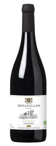 [3418060000231] CHATEAU ESTANILLES Vinho Tinto Faugères AOP Bio 75 cl