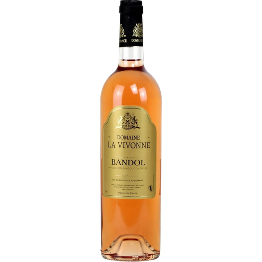 [3419411372076] DOMAINE DE LA VIVONNE Bandol AOP Rosé 75 cl
