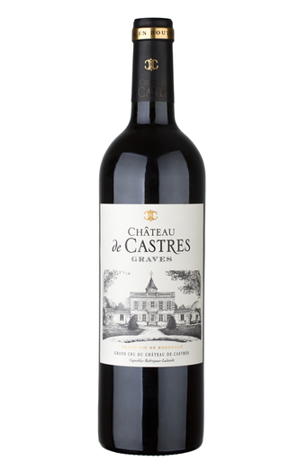 [3419466266375] CHÂTEAU DE CASTRES Graves AOP Red Wine 75 cl